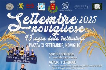 programma settembre Novigliese 2025